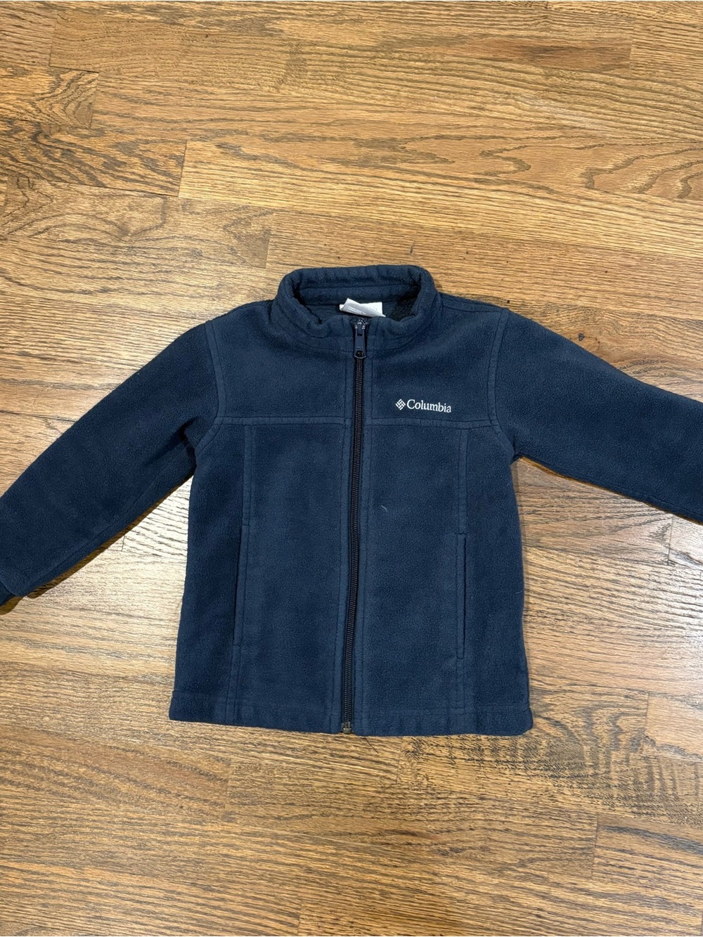 Columbia Kids Navy Full-Zip Fleece Jacket